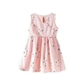 thumbnail image 3 of Odeerbi Infant Girls Tank Dress Floral Sun Dress 6-36 Months Children's Sleeveless Dresses Baby Cute Printed Dresses Pink, 3 of 6