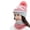 ZA-Pink, variant on YATLTE Winter Scarf Mask Set for Women, Fleece Lined Womens Beanie Knit Hat with Brim, Thickened Woolen Cap with Warm Mask and Neck Scarf