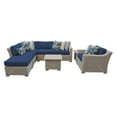 thumbnail image 5 of Coast 8 Piece Outdoor Wicker Patio Furniture Set 08g-Color:Navy, 5 of 11