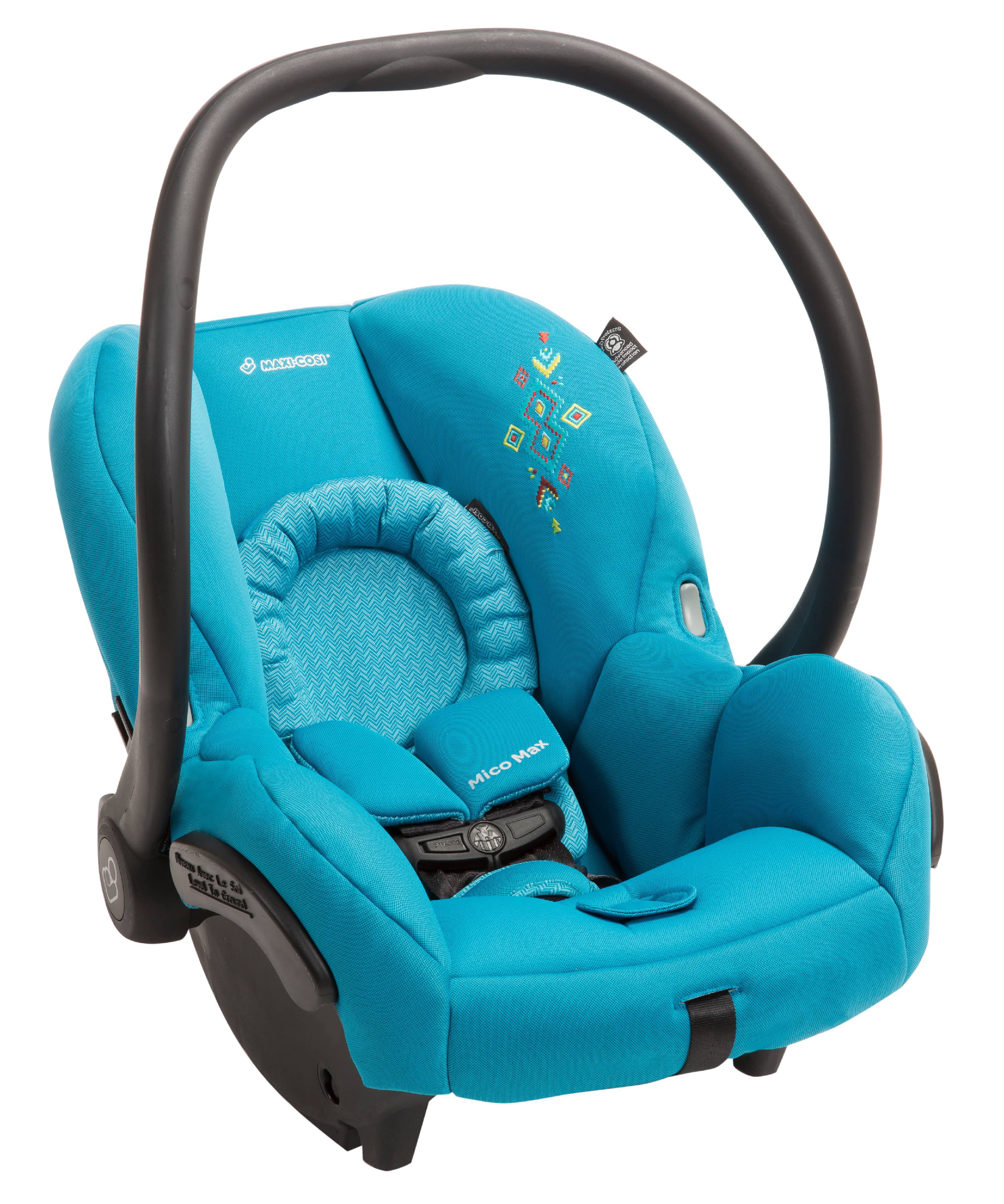 Maxi Cosi Mico Max Car Seat, Infant 30 Blue Mosaic