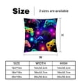 thumbnail image 5 of Game Controller Velvet Throw Pillow Covers Set of 2 - 16x16, 18x18, 20x20 Inches - Unique Patterns - Bed Pillow Inserts Included for Various Occasions, 5 of 6