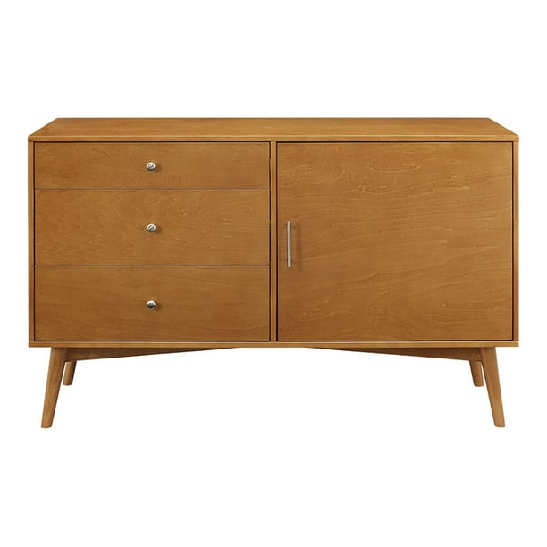 Walker Edison Angelo Home Mid Century Cabinet Unit For Lcd Display Mdf Wood Veneer Acorn Walmart Com Walmart Com