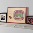 thumbnail image 5 of YouTheFan NFL Arizona Cardinals 5 Layer Stadiumview Wall Art, 5 of 5