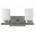 thumbnail image 1 of Whitfield Lighting - Harvey - Two Light Bath Vanity   Satin Steel Finish with, 1 of 4