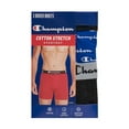 thumbnail image 6 of Champion Men's Athletics Everyday Comfort Boxer Briefs, 3 Pack, 6 of 6