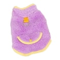 thumbnail image 6 of Hadanceo Reversible Plush Dog Clothes Pullover 2-legged Comfortable to Wear with Traction Ring Soft Warm Pet Winter Clothes, 6 of 8