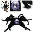 thumbnail image 4 of Halloween Spider Costume, Simulation Dog Cat Spider Costume  For Cats For Dogs Purple,Painted Face, 4 of 8