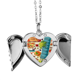 thumbnail image 1 of Italia corazon Teatro Romano Alas de ángel collar colgante regalo de moda Unbranded M, 1 of 3