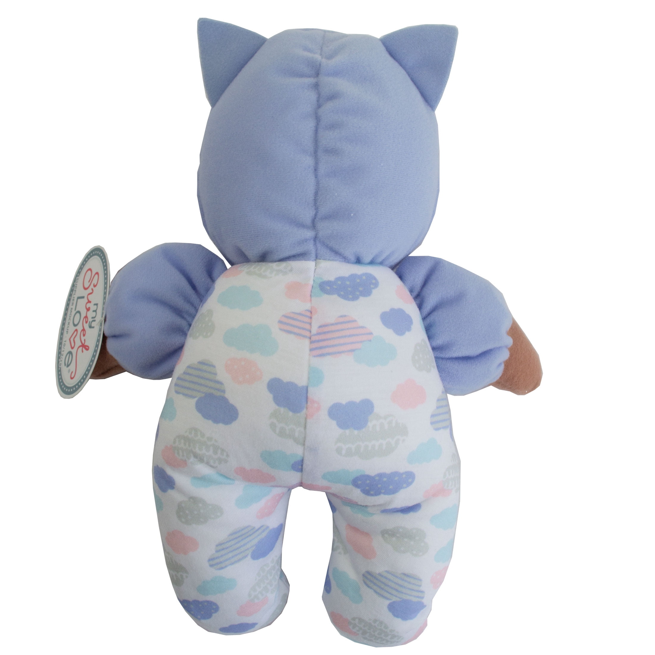 My Sweet Love 10" Soft Baby Doll with Pacifier, Dark Skin Tone, Cat Theme