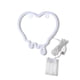 thumbnail image 2 of Lámpara decorativa de neón con forma de corazón | Letrero LED de San Valentín | Lámpara de mesa o colgante de pared con alimentación USB, 2 of 6