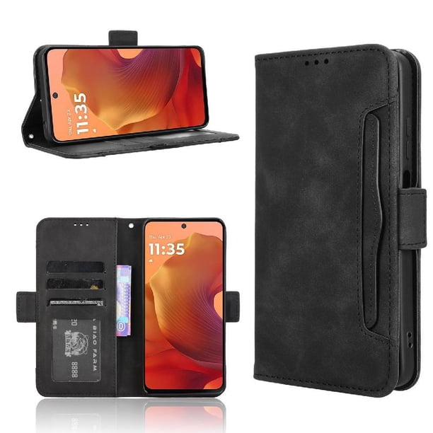 Funda Tipo Billetera GANGXUN para Motorola MOTO G15 Power 4G – Tapa Flip con Tarjetero