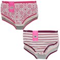 thumbnail image 3 of XOXO Girl's Cotton Panties 6 Pack - Maroon & Pink Superstar - Large 10/15, 3 of 18