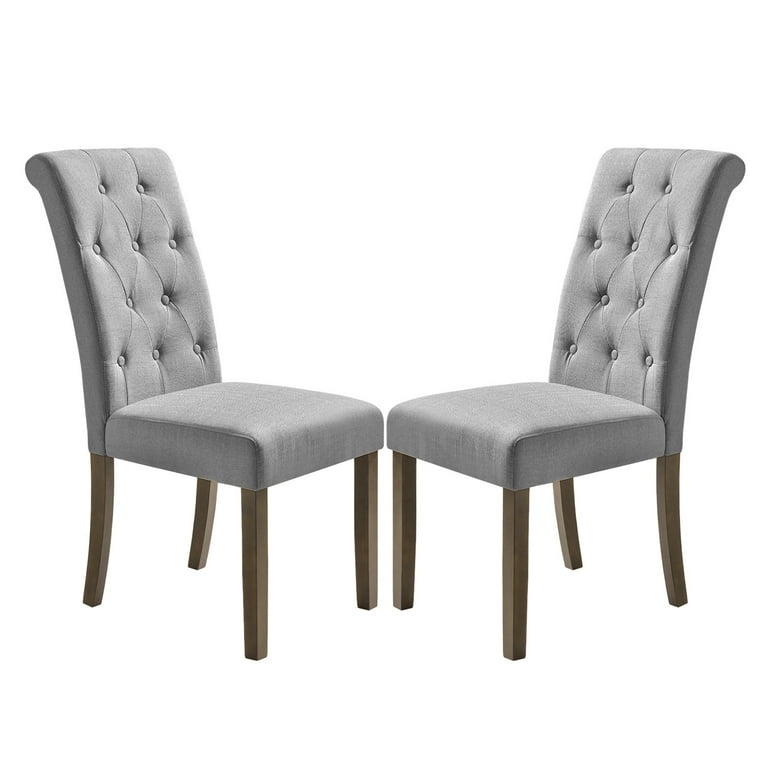 Walmart grey 2024 dining chairs