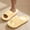 Yellow, variant on Viluyesy Womens Slide Slippers, Soft Thick Sole Quick Drying Non-Slip Home Bathroom Pillow Sandals Green
