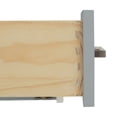 thumbnail image 6 of ARIEL Cambridge 55" Grey Bathroom Vanity with Sink, 1.5" Edge Pure White Quartz Countertop & Backsplash, Center Rectangular Sink, 2 Soft Closing Doors, 9 Full Extension Dovetail Drawers, 6 of 8