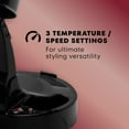 thumbnail image 3 of Gold N Hot Ionic 1875W Hard Hat Dryer Black - GH2602 Beauty Supply, 3 of 5