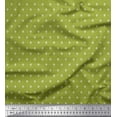 thumbnail image 1 of Soimoi Rayon Crepe Fabric Dot & Fleur De Lis Damask Shirting Fabric Prints by Yard 46 Inch Wide, 1 of 1