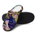 thumbnail image 4 of Yu-Gi-Oh Men's Fuzzy Slippers House Open Back Slippers Closed Toe Slippers Winter Cotton Lightweight Anti-slip Rubber Sole Slippers, 4 of 9