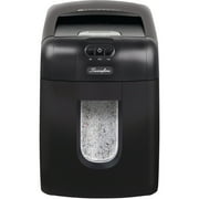 Angle View: Swingline, SWI1758571, Stack-and-Shred™ 130M Auto Feed Shredder, 1 Each, Black