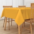 thumbnail image 4 of Duangreer Orange Halloween Rectangle Tablecloth, Bat Spider Web Print, Waterproof Wrinkle Resistant Table Cover for Party Picnic Indoor Outdoor Decor, 60 x 120 Inch, 4 of 6