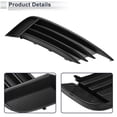 thumbnail image 5 of 1pc Car Right Front Fog Light Grill for Audi A3 S3 2013-2017 No.8V5807682 ABS Black, 5 of 7