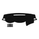 thumbnail image 1 of Cubierta de tablero Unique Bargains para Mitsubishi Triton L200 2015-2020, alfombrilla de tablero con pegatina, cubierta de consola central de poliéster, alfombra negra, 1 of 6