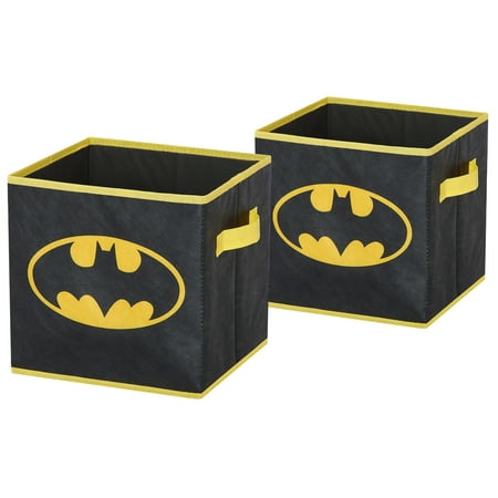 Batman Kids 2-Pack Storage Cubes 10 x 10