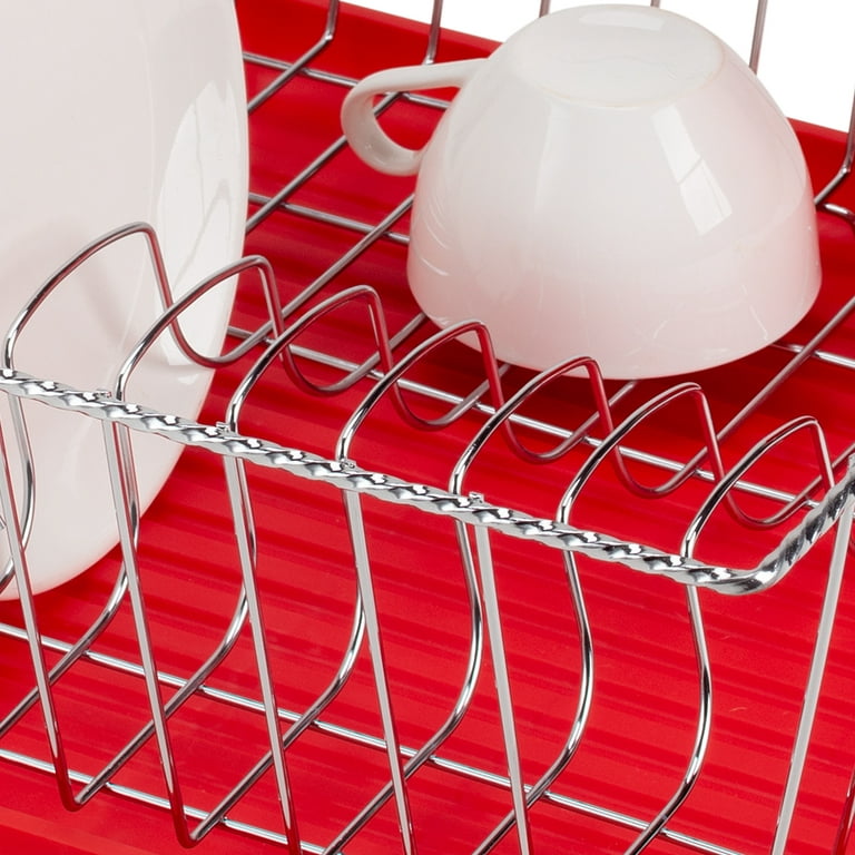 TIL: These loops on the edge of a wire dish drying rack hold tall