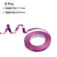 thumbnail image 2 of Curling Ribbon Crimped Balloon String 3/16" 11 Yards 6 Roll for Party Decoration Gift Rose Red, 2 of 5