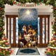 thumbnail image 4 of Arco de puerta navideño de 6,56 x 2,95 pies para decorar fiestas navideñas., 4 of 6
