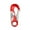 Red, variant on Notch Aluminum Locking Rope Snap (Red) (ALRS-RD)