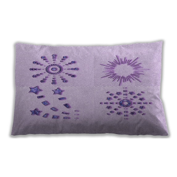 Ahgly Company Outdoor Rectangular Contemporary Lumbar Throw Pillow, 13 inch by 19 inch
