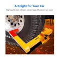 Anti-Theft Auto Car Wheel Lock Trailer Heavy Duty Parking Chock Lock, 2 ...