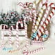 thumbnail image 4 of Adorno navideño rosa de 16 a 43 cm, bastón de baile, accesorio de caramelo rosa, árbol de Navidad para fotografía de bodas, colgante de bastón de caramelo, 4 of 5