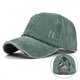 thumbnail image 4 of 1 Pcs Gray Women's Ponytail Hat, Women's Ripped Baseball Cap, 4 of 5