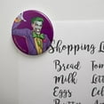 thumbnail image 2 of Batman Joker Character Kitchen Refrigerator Locker Button Magnet, 2 of 6