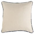 thumbnail image 3 of SAFAVIEH Blitz Christmas Plaid Reindeer 18" x 18" Holiday Pillow, Beige/Green, 3 of 4