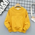 thumbnail image 2 of Mercatoo 18 Month Toddler Girls Boys Sweatshirts Long Sleeve Letter Print Pullover Sweatshirt Tops Girls Spring Autumn Clothes, 2 of 3