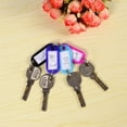 thumbnail image 3 of 20Pcs Removable Key Tags with Window PP Prevent Missing Key Identifiers Bag Accessories, 3 of 10