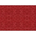 thumbnail image 1 of Ahgly Company Machine Washable Indoor Rectangle Transitional Red Area Rugs, 4' x 6', 1 of 7