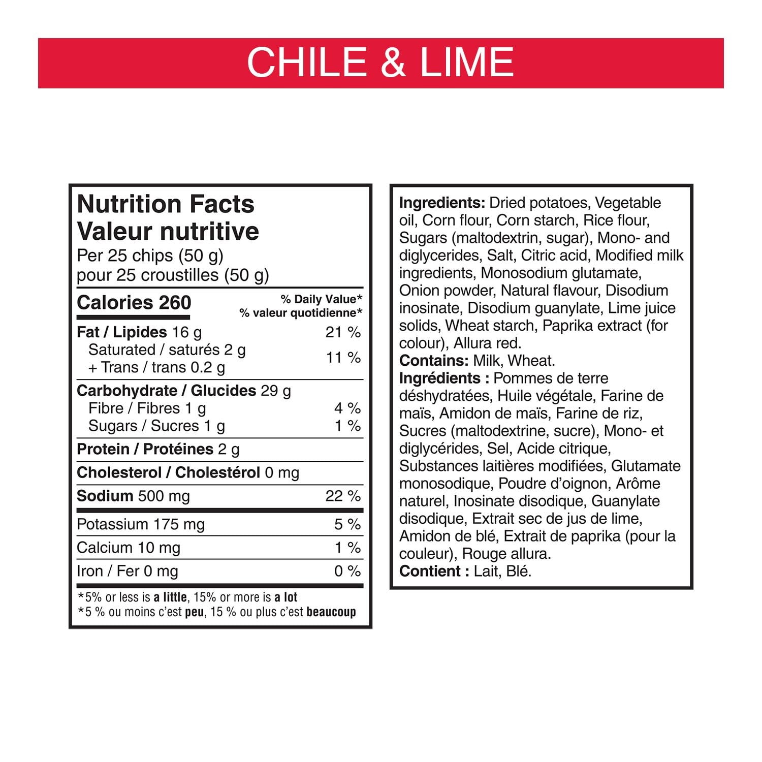 Pringles® Chile & Lime Flavour Potato Chips 156g