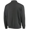 thumbnail image 3 of Men's Colosseum Charcoal Pitt Panthers Tortugas Logo Quarter-Zip Jacket, 3 of 3