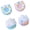 B, variant on Pack of 4 Analog Rocker Caps for NS Gaming Accessories Game Controller Thumbstick Covers Silicone Joystick Cap