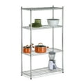 thumbnail image 2 of Honey Can Do 4-Tier Heavy-Duty Adjustable Shelving Unit With 200-Lb Shelf Capacity, Chrome, 2 of 8