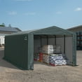 thumbnail image 3 of ShelterLogic 12' x 18' x 8' Green Storage ShelterTube Carport, 3 of 12