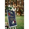thumbnail image 4 of Darling Souvenir MADE WITH LOVE PersonalizedWelcomeSignFor Baby Shower,Painted RosesBaby Shower Collection Great For Your Celebrations- 18x 12, 4 of 5