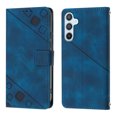 thumbnail image 2 of Compatible with Samsung Galaxy A54 5G Classic Embossed PU Leather Case with Card Holder Shockproof Cover, 2 of 5
