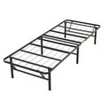 thumbnail image 3 of Hercules Metal Bed Frame 14-Inch Platform Bed Frame, Easy Assembly Mattress Foundation, Bed Frame No Box Spring Needed, Heavy Duty Foldable Bedframe, Noise Free - Twin, Black, 3 of 12
