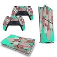 thumbnail image 5 of Pink Flowers, Love PS5/PS5 Slim Digital Disc Skin Sticker For Console And Controller Skins, 5 of 7