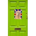 thumbnail image 2 of Carolines Treasures SC9866DS1216 Buff Cocker Spaniel avec Drapeau Anglais Union Jack Impression Murale Ou de Porte en Métal Aluminium, 2 of 2